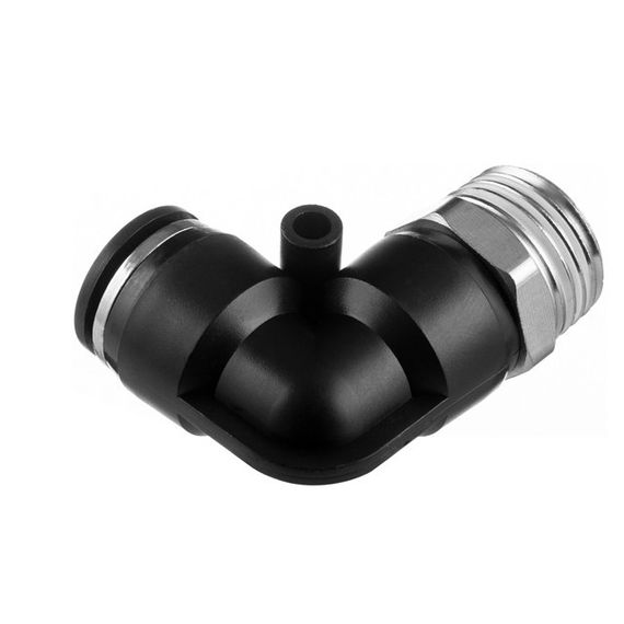 Цангове з'єднання L-подібне для поліуретанових та ін. шлангів 12 мм, 1/2" зовн. різьба INTERTOOL PT-2344 | Зображення 1