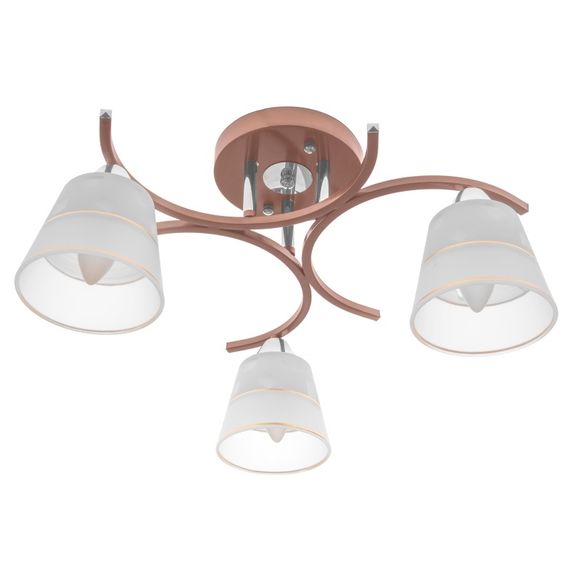 Люстра потолочная в спальню E27 60W BR (LK-609C/3)