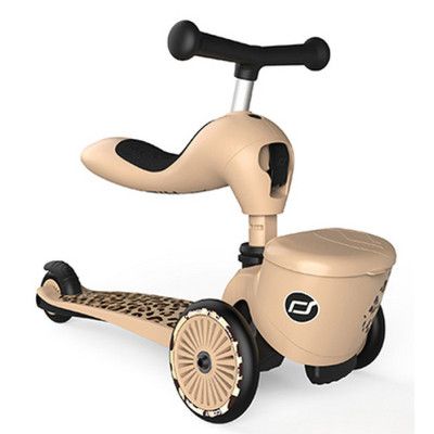 Самокат Scoot&Ride Highwaykick-1 Lifestyle леопард (SR-210621-LEOPARD) | Зображення 6