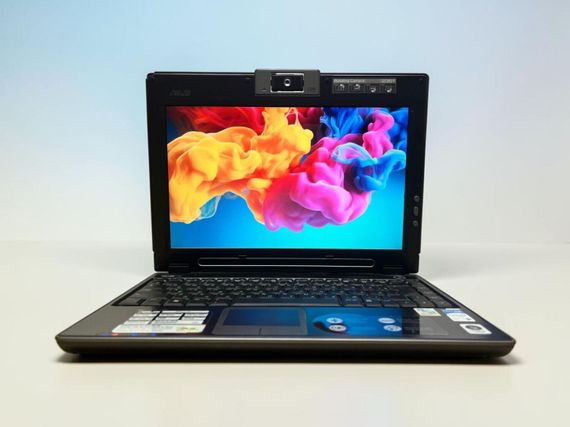 Нетбук Asus W5F / 12.1" (1280x800) TN / Core 2 Duo T5300 (2(2) ядра по 1.73 GHz) / 1.5 GB DDR2 / 120 GB HDD / Intel GMA 950 / WebCam б/в | Зображення 1