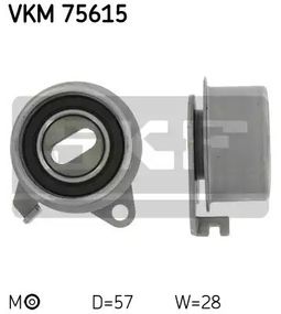 Натяжний ролик ременя ГРМ MITSUBISHI L 200ANCER, SKF (VKM75615)