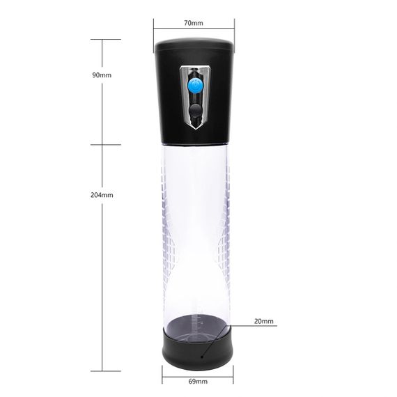 Вакуумна помпа для пеніса CANWIN Passion Pump P401A, електрична автоматична Sex Aura | Зображення 6