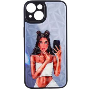 TPU+PC чохол Prisma Ladies для Apple iPhone 14 (6.1") TPU+PC, Black in White