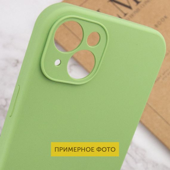 Чехол Silicone Case Full Protective (AA) NO LOGO для Apple iPhone 16 Plus (6.7") | Зображення 4