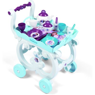 Ігровий набір Smoby Toys Візок Фроузен-2 Знімна таця і сервіз 17 аксесуарів (310517) | Зображення 5