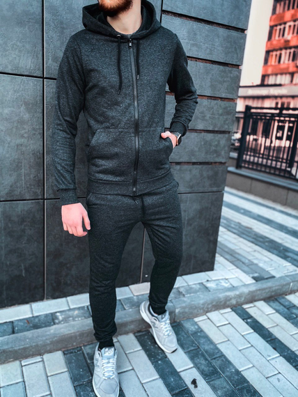 Костюм змейка змійка весна антрацит S XL | Зображення 2