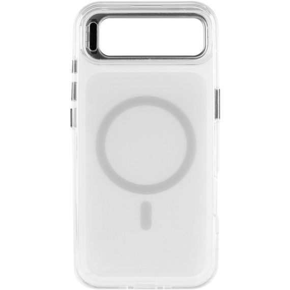 Чохол TPU+PC Jewel Sparkle with Magnetic Fit для Apple iPhone 17 Air (6.5") Diamond White | Зображення 2