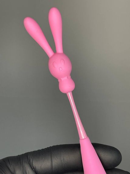 ВІБРАТОР ЖІНОЧИЙ гарний рожевий 2 насадки | Зображення 2