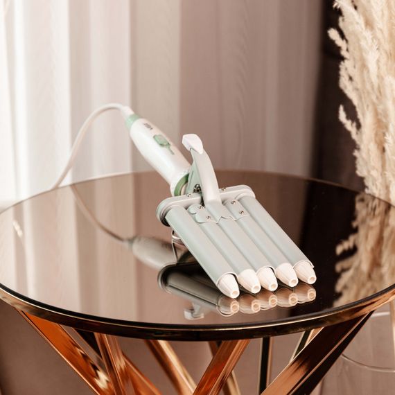 Плойка для волос пять волн с регулятором температуры фарфоровая VGR V-597 | Зображення 3