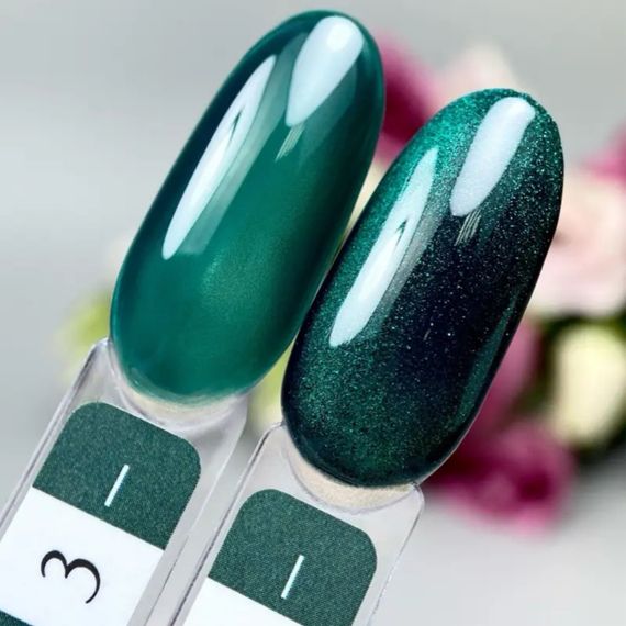 Витражный гель-лак Crooz Illusion 03 (зеленый) 8мл