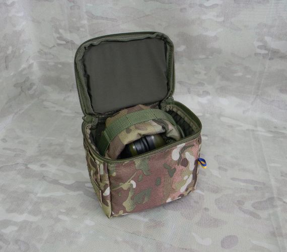 Чохол підсумок захисний для навушників стрілецьких активних мультикам