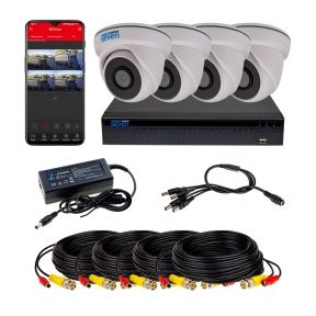 Комплект видеонаблюдения SEVEN KS-7614I-2MP на 4 камеры 2Мр