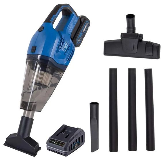 Пилосос акумуляторний Scheppach C-HVC150-X Set S