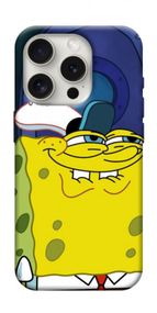 Чохол з картинкою Губка Боб для Apple iPhone 16 Pro (6.3")