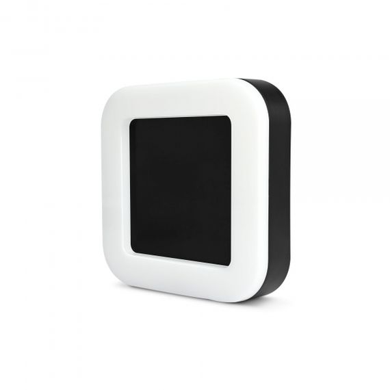 LED світильник ART IP65 квадратний VIDEX 15W 5000K Black | Зображення 1