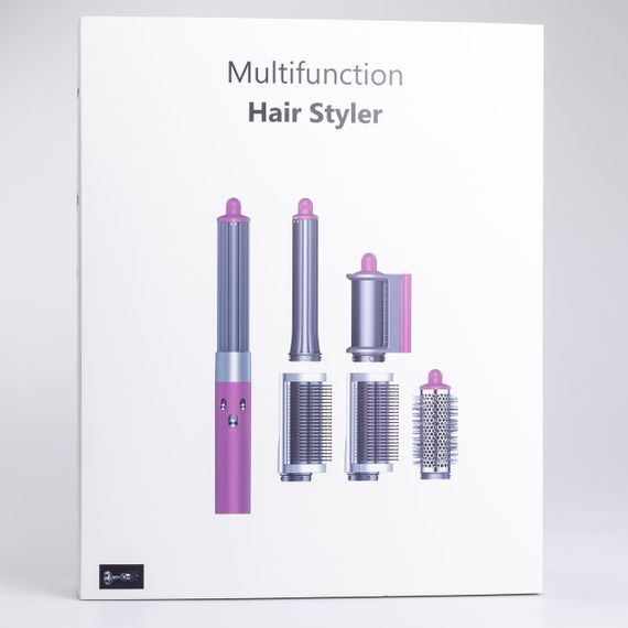 Мультисталер для волосся Airwrap Complete Long 6 насадок, рожевий X9P | Зображення 9