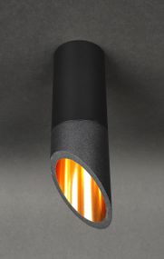 Люстра стельова на 1 лампочку 27616 Чорний 19х6х6 см.