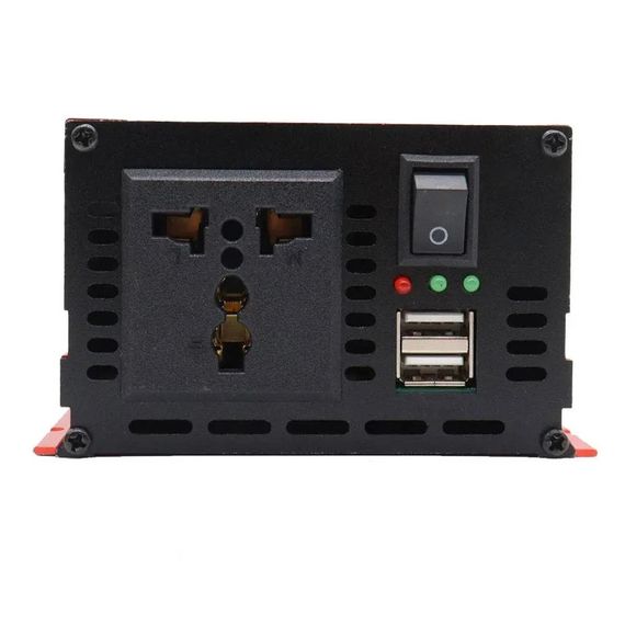 Перетворювач напруги 12 220 V USB+розетка, від прикурювача XPRO (234564668_2621) | Зображення 1