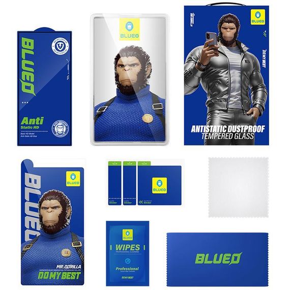 Захисне 2.5D скло Blueo Full Cover HD для Samsung Galaxy S26 Ultra Чорний | Зображення 3