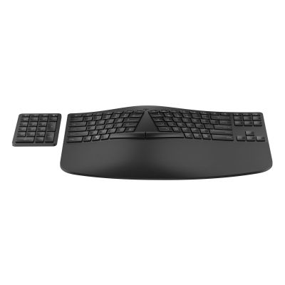Клавиатура HP 960 BLK Ergonomic split-zone UA Black (7E755AA) | Зображення 1