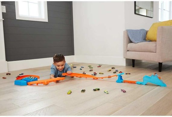 Моторизований трек Hot Wheels Track creator Boosted Jump Speedway Kit Крутий стрибок | Зображення 8