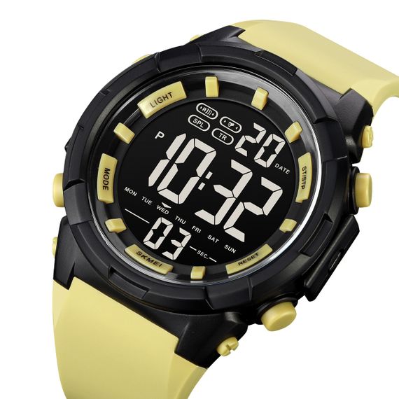 Годинник S2kmei 1845YL Black-Yellow | Зображення 1