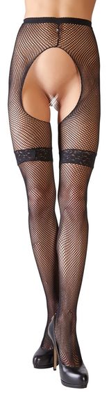 Колготки - 2530147 Cottelli Collection Net Tights S/M | Зображення 1