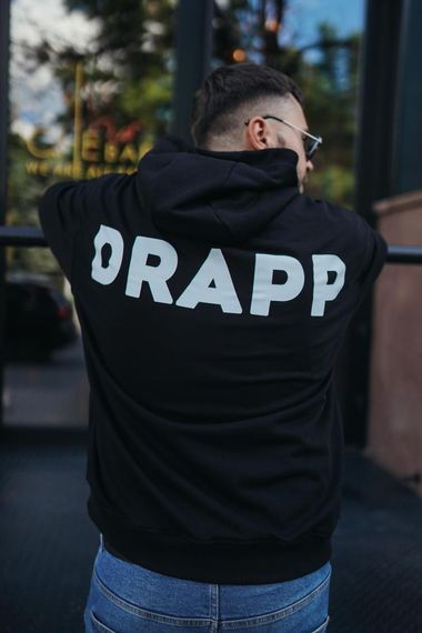 Худі з мерчем ДТФ (оверсайз) | Зображення 1