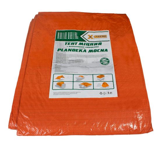 Тент 120 г/м2. 6м х 10м "ORANGE"тент туристичний | Зображення 4