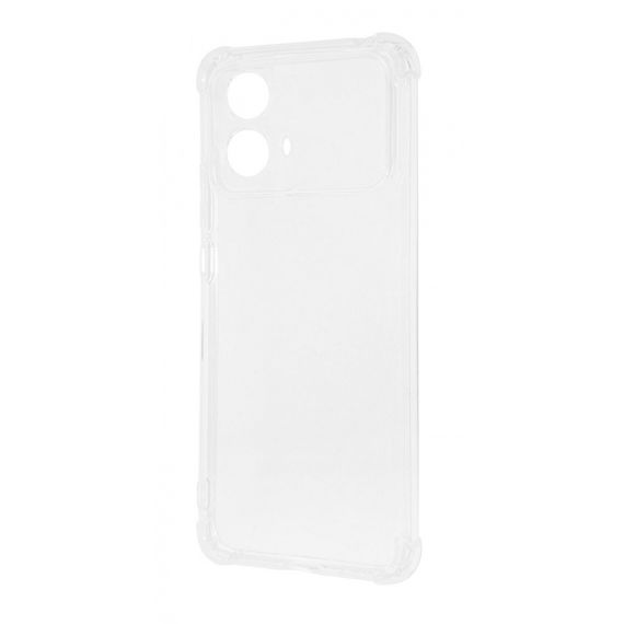 Чохол WXD Силікон 0.8 mm HQ Motorola Moto G34 clear