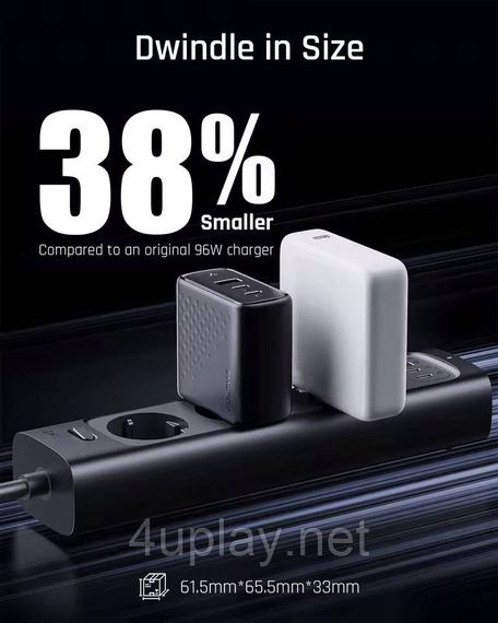 Зарядное устройство VOLTME Revo 100W GaN III для быстрой зарядки | Зображення 3