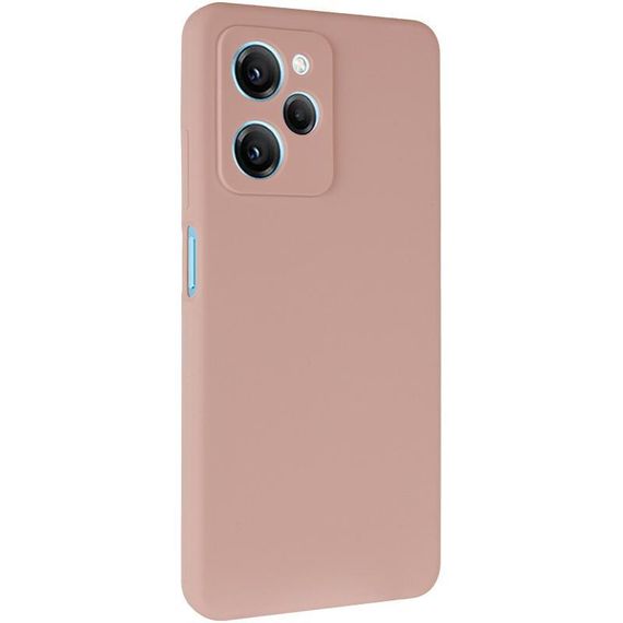 Чохол Silicone Cover Lakshmi Full Camera (AA) для Xiaomi Poco X5 Pro 5G Рожевий / Pink Sand