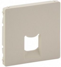 Лицевая панель Legrand Valena IN*MATIC LIFE розетки RJ11/RJ45, слоновая кость (755411)