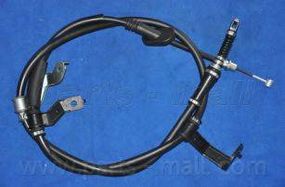 Трос ручного гальма HYUNDAI Tucson лів. (вир-во PARTS-MALL) PARTS-MALL PTA519 на HYUNDAI TUCSON (JM)
