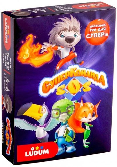 Настольная игра "Суперкоманда" LS3046-52 украинский язык | Зображення 5
