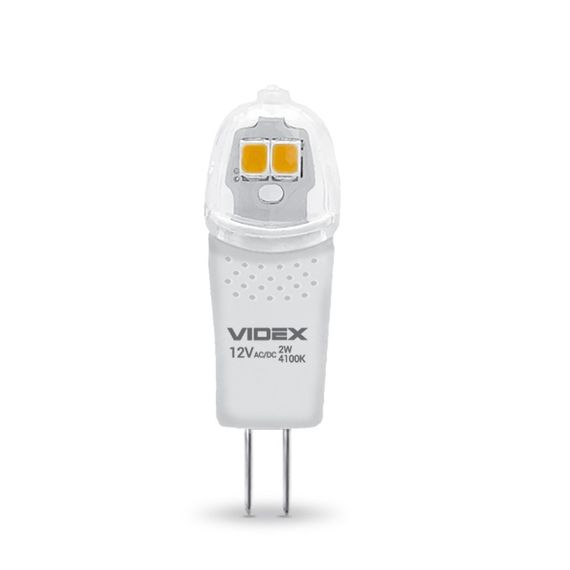 LED лампа VIDEX G4e 2W G4 12V 4100K | Зображення 1