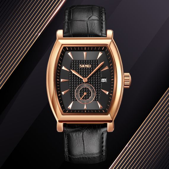 Skmei 9306RGBK Rose Gold-Black | Зображення 4