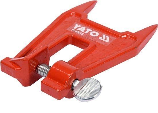 Лещата для кріплення направляючої пили YATO Польша : ширина/глибина- 15х60 мм, довжина/розвід губ- 30/60 мм