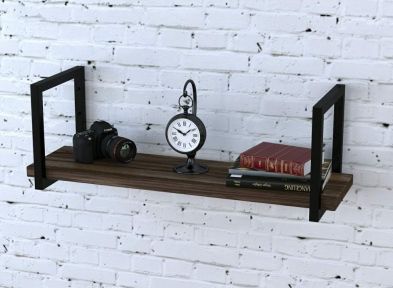 Полка настенная Loft Design PL1-112-32 орех модена