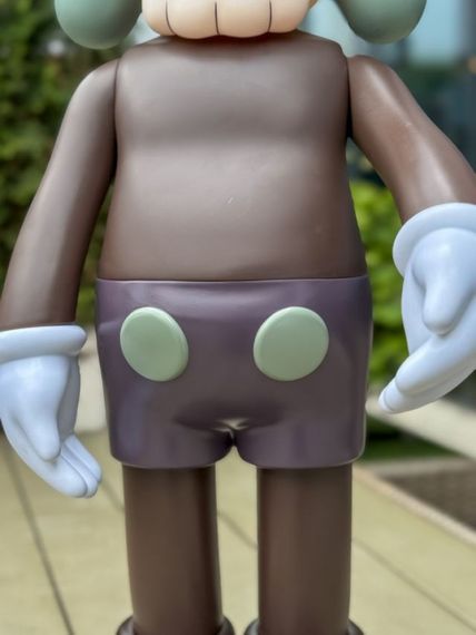 Статуетка Kaws Companion колекційна фігурка для інтер'єру 70 см коричневий kw013 | Зображення 9