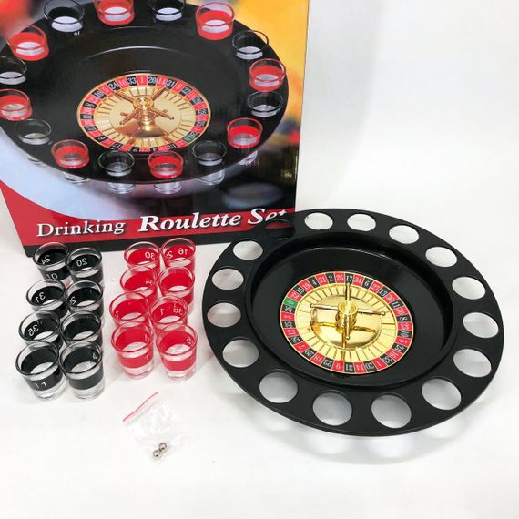 Алкогольная рулетка с рюмками игровой набор "Пьяная рулетка" 16 рюмок, Игра для развлечения на вечеринке YS-21 | Зображення 8