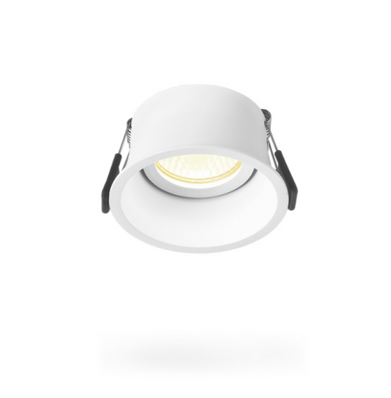 LED Світильник врізний під лампу GU10 круглий білий VL-SPF09R-W Videx | Зображення 2