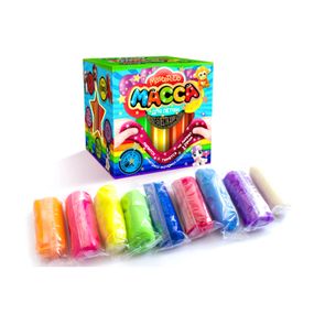 Тесто для лепки "Master Do" 9 цветов MMD-01-01…07 с блестками 7596DT  Вид 3