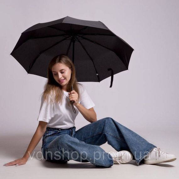 Компактна парасолька, Парасолька на кожен день, Механічна парасолька з каркасом легка AL-83 | Зображення 7