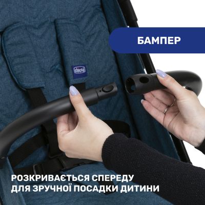 Коляска Chicco Trolley Me синя (79865.58) | Зображення 7