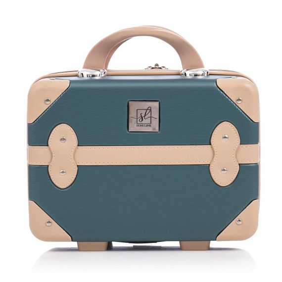 Бьюті-кейс Semi Line 10L Green-Navy (T5838-1) | Зображення 1