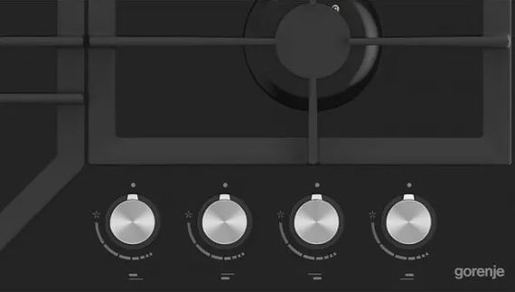 Варочная поверхность Gorenje газ на стекле GT641KB | Зображення 1