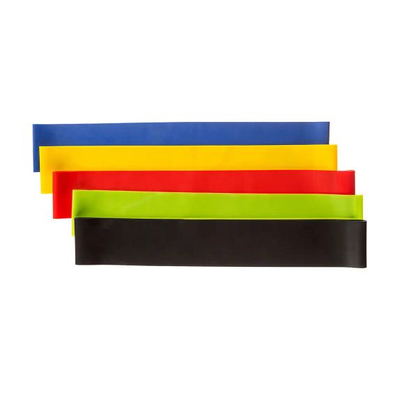 Гумки для фітнесу 30см, універсальний тренажер, 5 резинок, Гумки для йоги, Гумки для пілатесу | Зображення 4