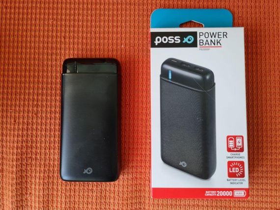 Повербанк Power Bank POSS 20000 mAh 2A УМБ Портативний зовнішній акумулятор для смартфонів і планшетів | Зображення 2