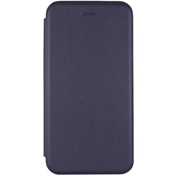 Кожаный чехол-книжка Classy для Apple iPhone 7 / 8 / SE (2020) (4.7") Темно-синий